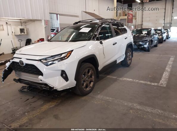 2T3UWRFV1SW282669 2025 TOYOTA RAV4 HYBRID White Przód lewy
