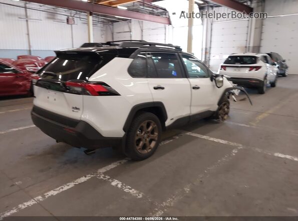 2T3UWRFV1SW282669 2025 TOYOTA RAV4 HYBRID White Tył prawy