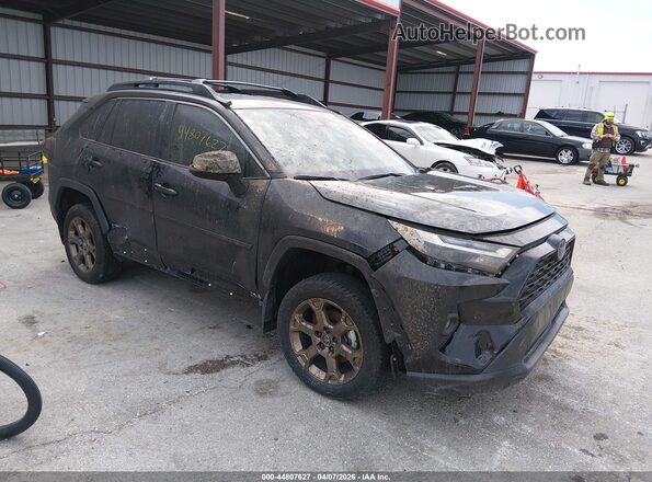 2T3UWRFV8PW182060 2023 TOYOTA RAV4 HYBRID Black Przód prawy