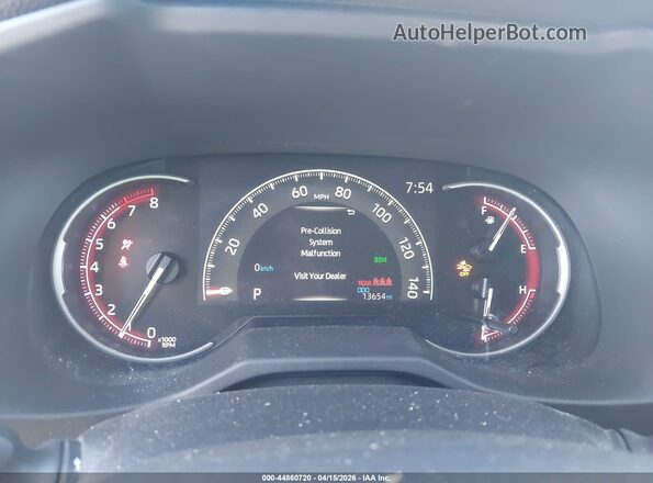 2T3W1RFV8RC259604 2024 TOYOTA LE Silver Widok tylnych siedzeń