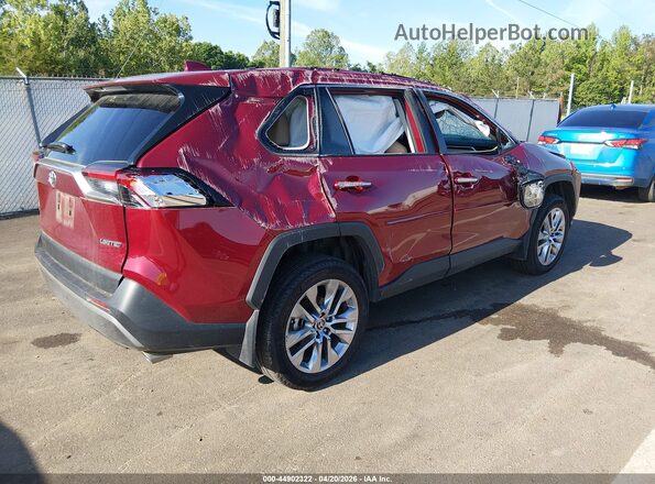 2T3Y1RFV6SW378491 2025 TOYOTA LIMITED Red Задня права чверть