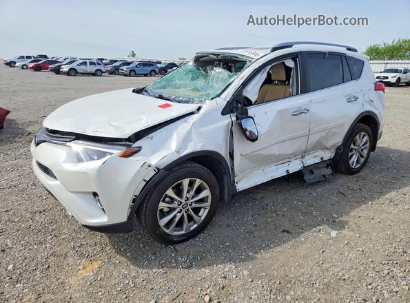 2T3YFREV2HW401132 2017 TOYOTA RAV White Przód lewy
