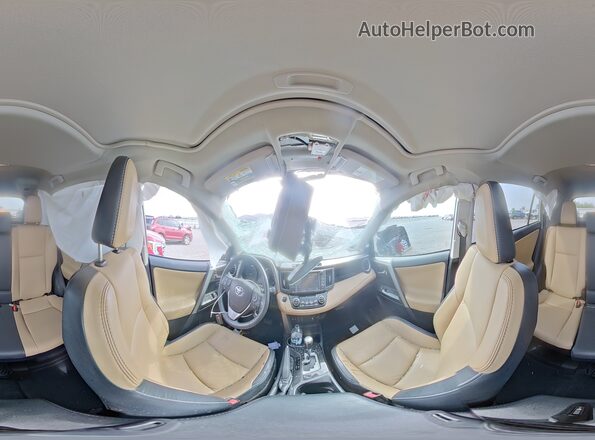 2T3YFREV2HW401132 2017 TOYOTA RAV White Widok wnętrza 360 stopni