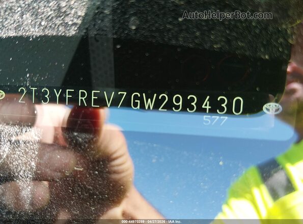 2T3YFREV7GW293430 2016 TOYOTA LIMITED Черный 