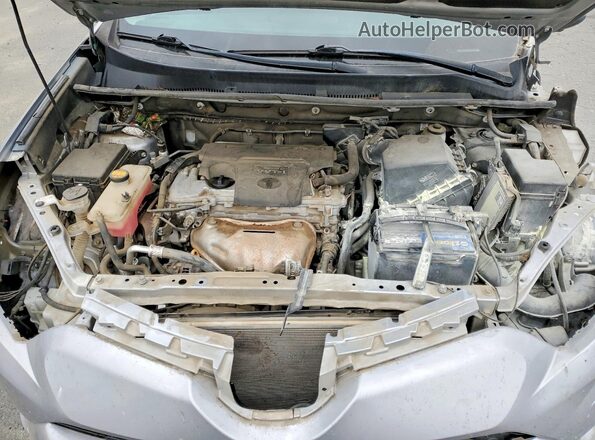 2T3YFREV8HW367116 2017 TOYOTA RAV4 Silver Widok komory silnika