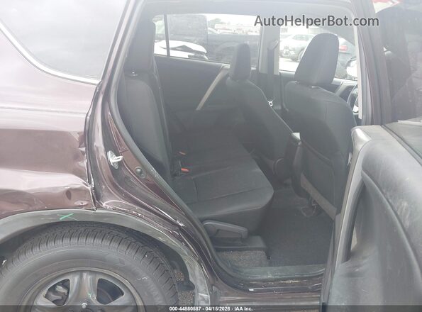 2T3ZFREV0JW508285 2018 TOYOTA LE Maroon Vista de la etiqueta del VIN