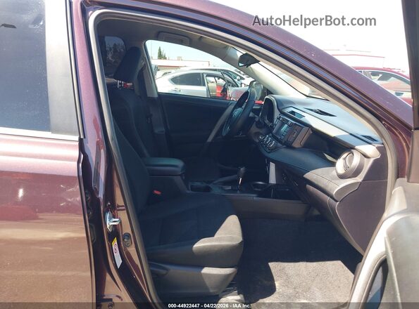 2T3ZFREV7HW365121 2017 TOYOTA LE Темно-бордовый Вид салона спереди