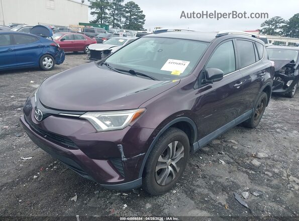 2T3ZFREV8GW241907 2016 TOYOTA LE Темно-бордовый Передняя левая четверть