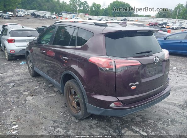 2T3ZFREV8GW241907 2016 TOYOTA LE Темно-бордовый Задняя левая четверть
