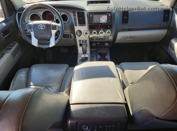 5TDZY5G16GS061873 2016 TOYOTA SEQUOIA Gray Widok zestawu wskaźników