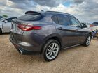 2018 Alfa Romeo Stelvio Sport Gray vin: ZASFAKPN8J7B71325