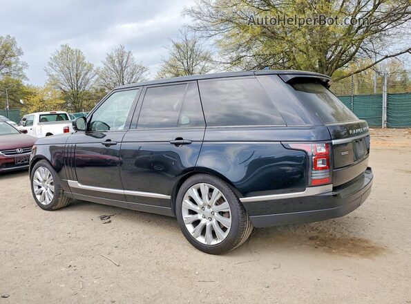 SALGS2EF1GA292319 2016 LAND ROVER RANGE ROVER Blue Rear right