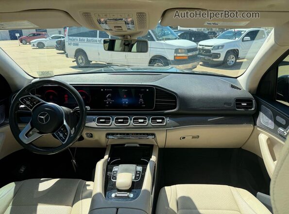 4JGFF5KE2LA055395 2020 MERCEDES-BENZ GLS Черный Вид задних сидений