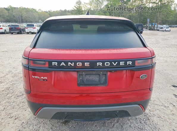 SALYB2RV6JA769923 2018 LAND ROVER RANGE Красный Вид салона спереди