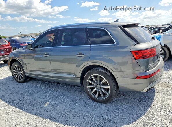WA1LAAF7XHD033655 2017 AUDI Q7 Серебряный Задняя правая четверть