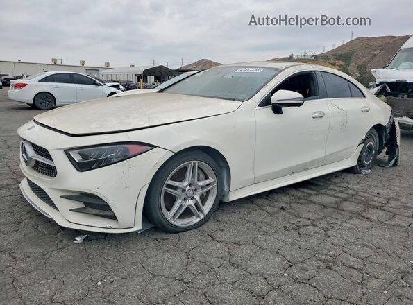 WDD2J5JB4KA028325 2019 MERCEDES-BENZ CLS-CLASS White Задня ліва чверть