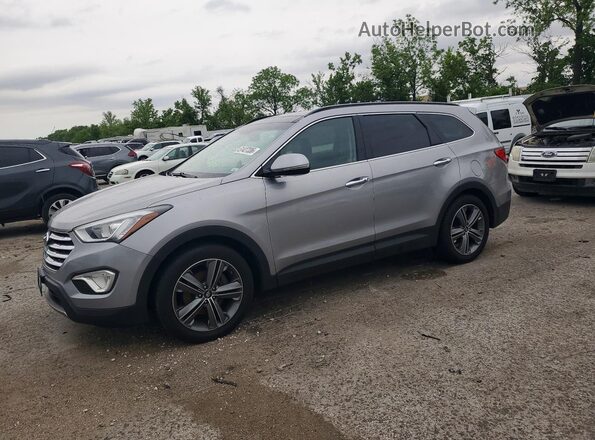 KM8SRDHF5GU158640 2016 HYUNDAI SANTA FE Серебряный Передняя левая четверть