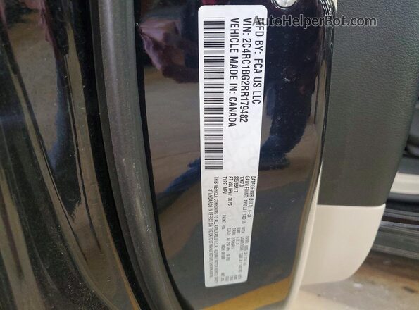 2C4RC1BG2RR179482 2024 CHRYSLER PACIFICA Black 360 interior view