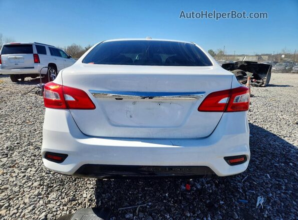 3N1AB7APXHL669607 2017 NISSAN SENTRA White Вид салону спереду