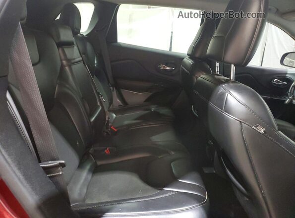 1C4PJLLX6KD344191 2019 JEEP CHEROKEE Burgundy Вид задньої частини салону