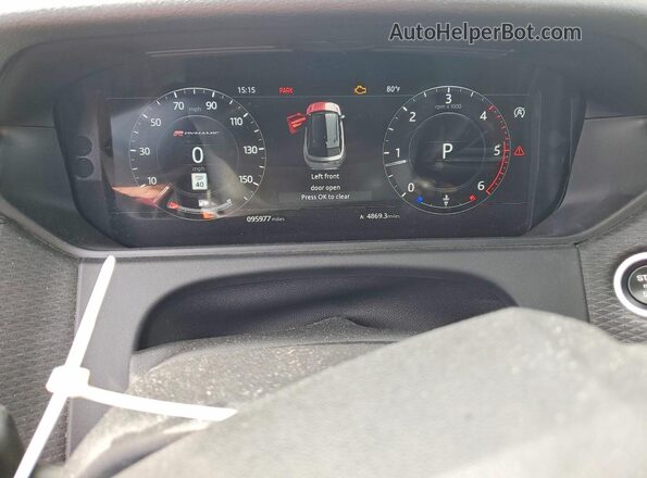 SALYL2RN5JA744962 2018 LAND ROVER RANGE Белый Вид задних сидений
