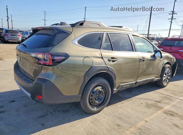 4S4BTANC6S3115224 2025 SUBARU OUTBACK Зеленый Передняя правая четверть