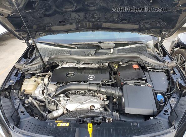 W1N4N4GB8MJ200568 2021 MERCEDES-BENZ GLA Black Widok naklejki z numerem VIN