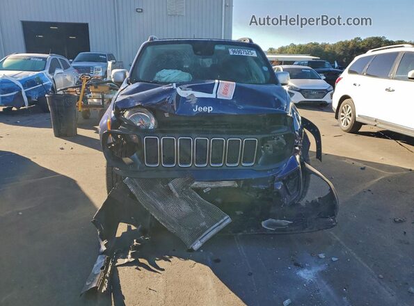 ZACNJCBB7MPM43262 2021 JEEP RENEGADE Blue Widok z tyłu