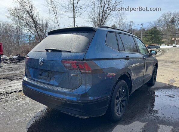3VV0B7AX7LM015922 2020 VOLKSWAGEN TIGUAN Blue წინა ხედი