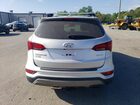 2018 Hyundai Santa Fe Sport 2.4l Silver vin: 5XYZU3LB7JG509850