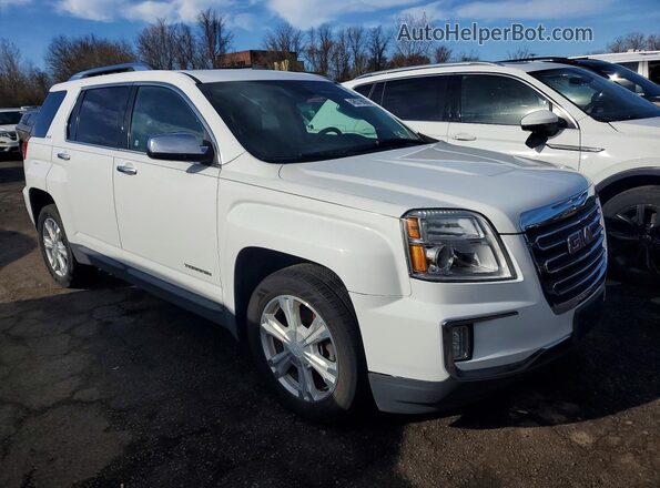 2GKFLUEK5H6150373 2017 GMC TERRAIN Белый Вид спереди