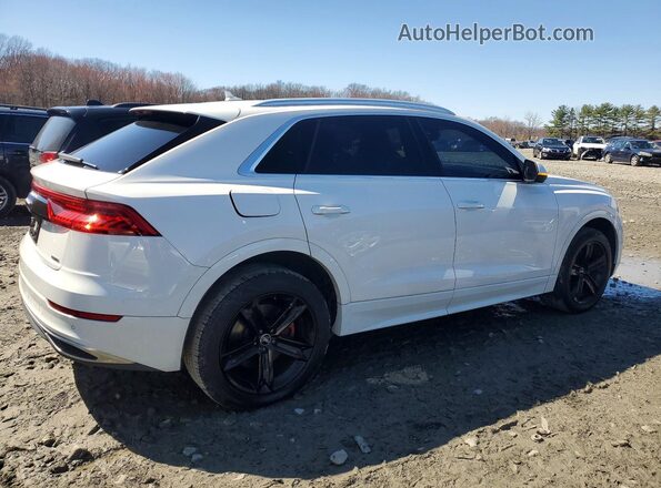 WA1AVAF13KD013598 2019 AUDI Q8 White Przód prawy
