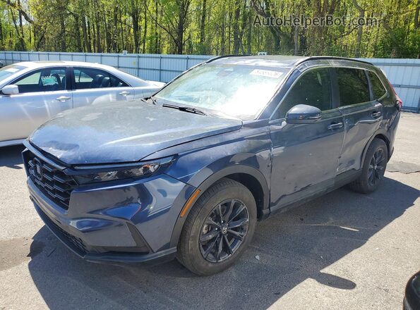 2HKRS6H82SH802554 2025 HONDA CRV Синий Передняя левая четверть