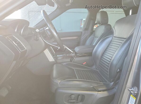 SALRRBBK7HA013463 2017 LAND ROVER DISCOVERY Серый Вид панели приборов