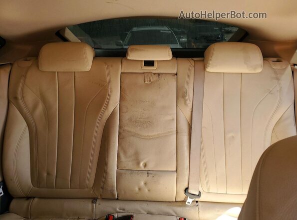 5UXKU6C50G0R34000 2016 BMW X6 Оранжевый Вид задней части салона