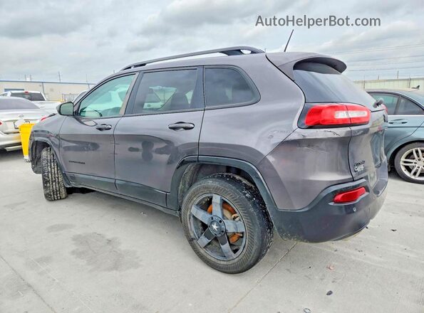 1C4PJMCX4JD603734 2018 JEEP CHEROKEE Серый Задняя правая четверть