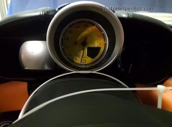 ZFF77XJA4H0226114 2017 FERRARI CALIFORNIA Blue Vista del cuadro de instrumentos