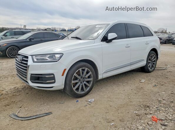 WA1LAAF72HD037697 2017 AUDI Q7 Белый Передняя левая четверть
