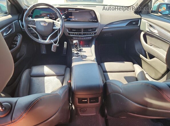 1G6DV5RW7S0106734 2025 CADILLAC CT5 Green Widok zestawu wskaźników