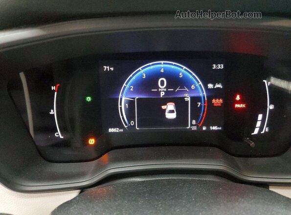 5YFB4MDE3TP366958 2026 TOYOTA LL Белый Вид щитка приборов