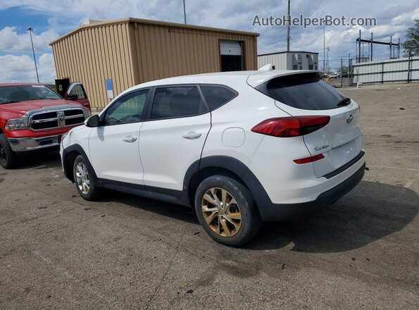 KM8J2CA48MU288295 2021 HYUNDAI TUCSON Белый Задняя правая четверть