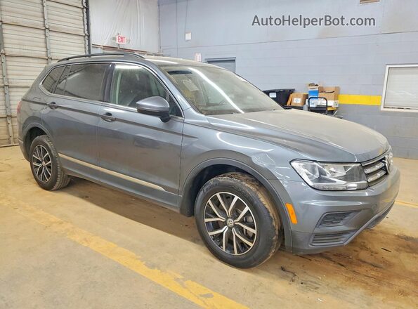 3VV3B7AX6MM007728 2021 VOLKSWAGEN TIGUAN Серый Вид спереди