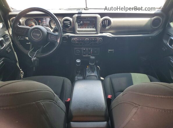 1C4HJXDG0KW612537 2019 JEEP WRANGLER Серый Вид щитка приборов