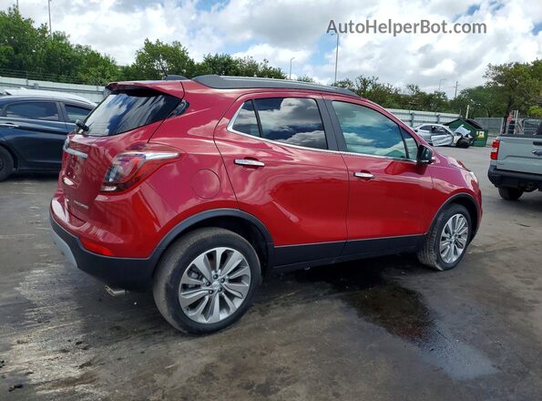 KL4CJASB8KB716788 2019 BUICK ENCORE Бордовый Передняя правая четверть