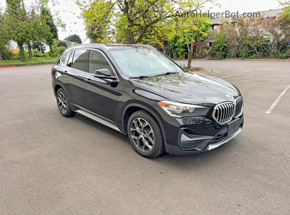 WBXJG9C08L5R31713 2020 BMW X1 Черный Передняя левая четверть