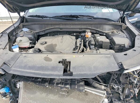 5XYRLDJCXRG257088 2024 KIA SORENTO Black Widok naklejki z numerem VIN