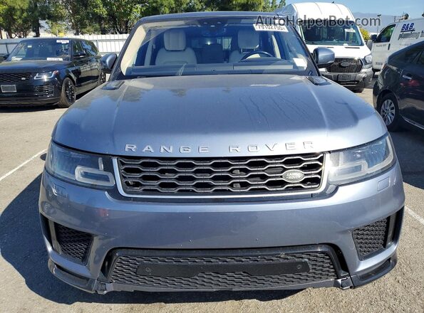 SALWR2RV3KA426698 2019 LAND ROVER RANGE Синий Вид сзади