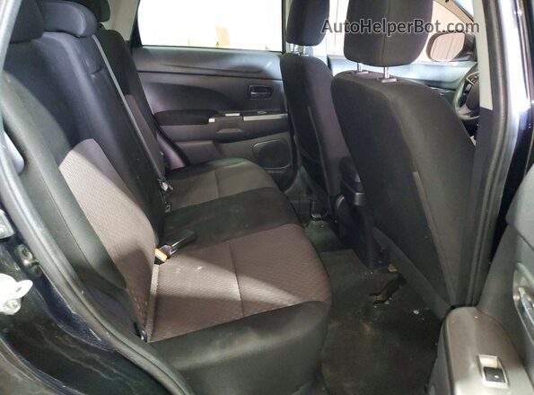 JA4AR3AU5KU030887 2019 MITSUBISHI OUTLANDER Black Вид задньої частини салону