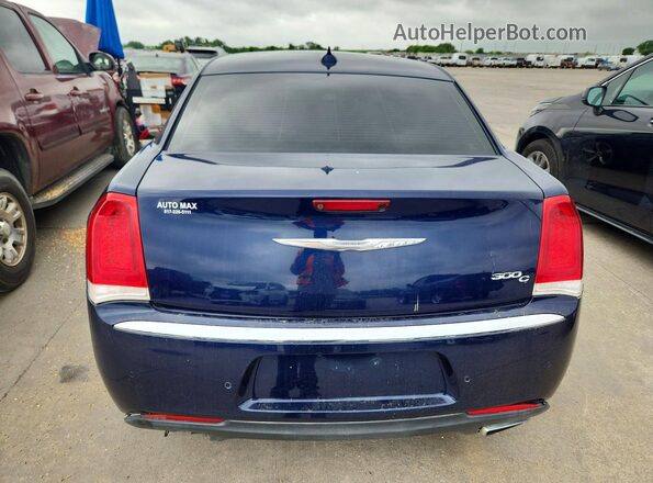 2C3CCAEG8HH579766 2017 CHRYSLER 300 Синий Вид салона спереди