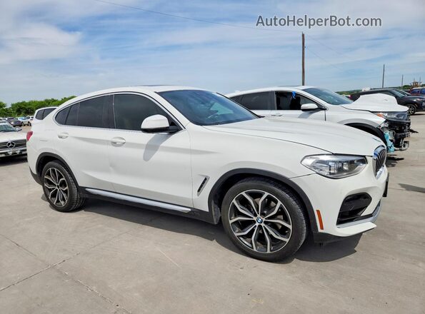 5UX2V1C03M9H38079 2021 BMW X4 Белый Вид спереди